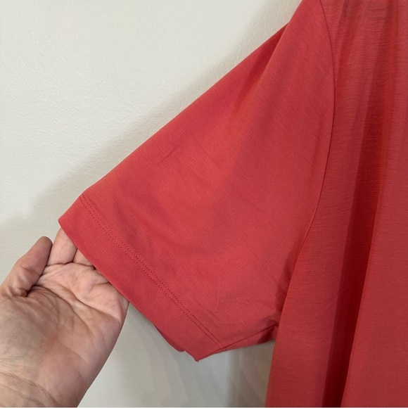 Mercer+Mettle Men’s Short Sleeve Stretch Red/Orange Jersey Polo Size XL GUC - Picture 6 of 7